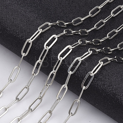 Brass Paperclip Chains X-CHC-S008-001B-P-1