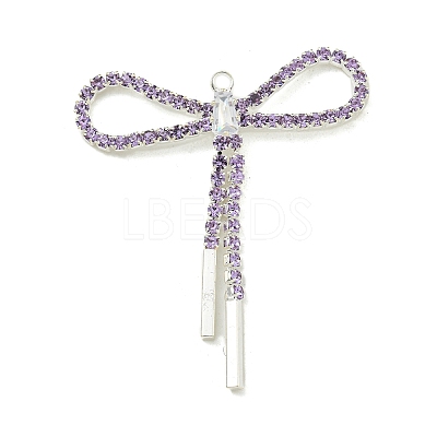 Brass Rhinestone Pendants KK-I715-14S-05-1