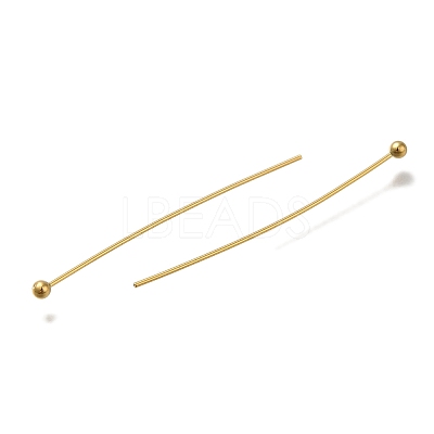 Brass Ball Head Pins KK-H502-03O-G-1