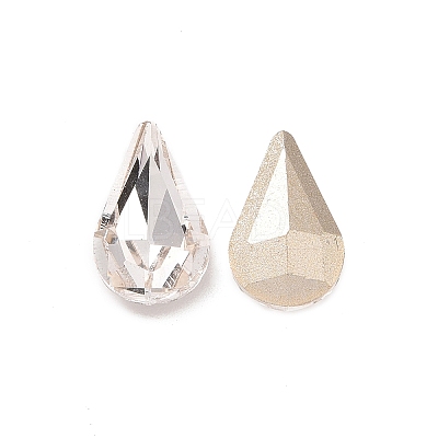 Glass Rhinestone Cabochons GGLA-P002-07D-01-1