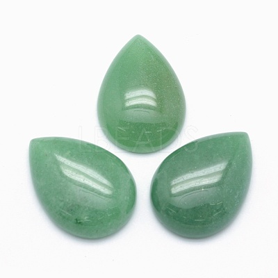 Natural Green Aventurine Cabochons G-E491-B-18-1