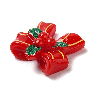 Christmas Theme Opaque Resin Cabochons LS-CRES-M022-02B-1