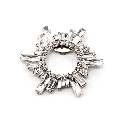 Alloy Shoe Shoe Clips PALLOY-WH0094-15-1
