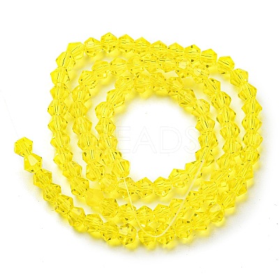 Transparent Glass Beads Strands EGLA-A039-T3mm-D21-1