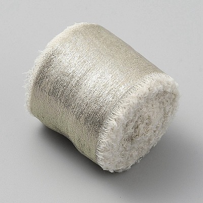 Satin Frayed Ribbon SRIB-TAC0001-09D-1