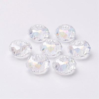 Glass European Beads GDA010-01-1