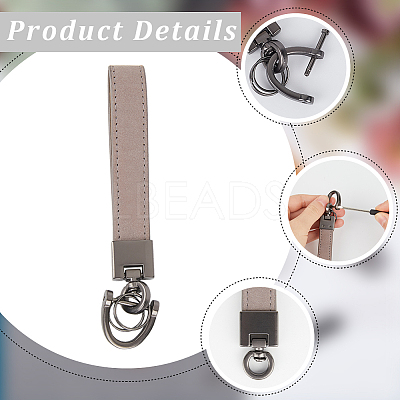 Cowhide Leather Keychain FIND-WH20001-72B-1
