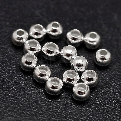 925 Sterling Silver Beads STER-F012-01G-1