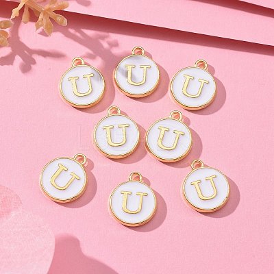 Golden Plated Alloy Charms ENAM-S118-01U-1