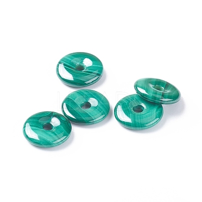 Natural Malachite Pendants G-E557-15-1