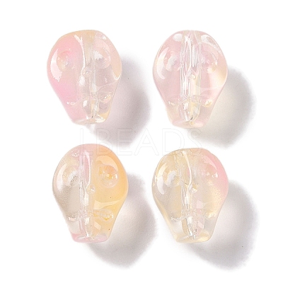 Baking Paint Glass Beads GLAA-S202-17E-1