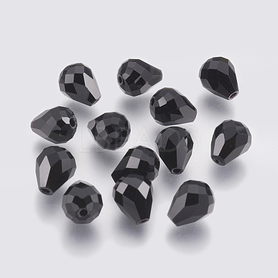 Imitation Austrian Crystal Beads SWAR-F062-10x8mm-23-1