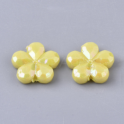 Opaque Acrylic Beads MACR-S299-006-1