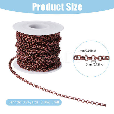 Iron Rolo Chains CH-CA0001-02-1