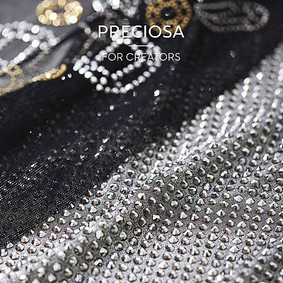 Preciosa&reg MAXIMA Crystal No Hotfix Flatback Stones Y-PRC-NSS10-20050-200-1