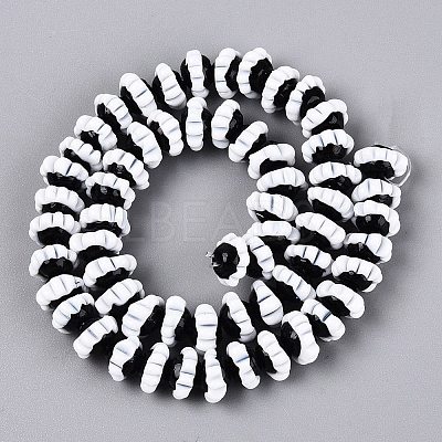 Handmade Lampwork Beads Strands LAMP-N042-19A-1