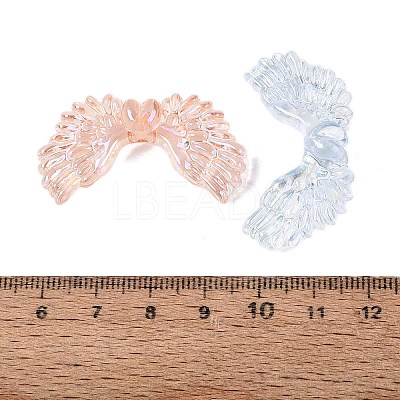UV Plating Transparent Acrylic Beads OACR-N160-44-1