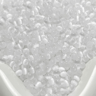 Imitation Cat Eye Glass Seed Beads GLAA-U006-01I-1
