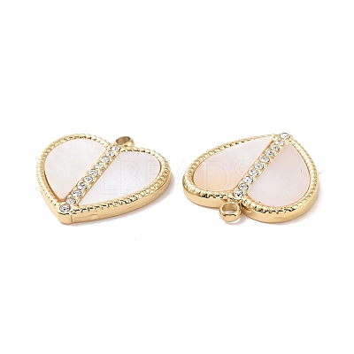 Natural White Shell Pendants STAS-J400-31G-1