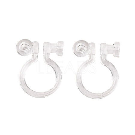 Silicone Clip-on Earring Findings FIND-K019-01A-1