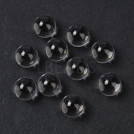 Transparent Glass Beads GLAA-U007-01B-1