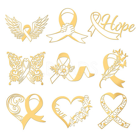 Nickel Decoration Stickers DIY-WH0450-032-1