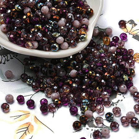 Transparent Glass Beads GLAA-G116-04B-1