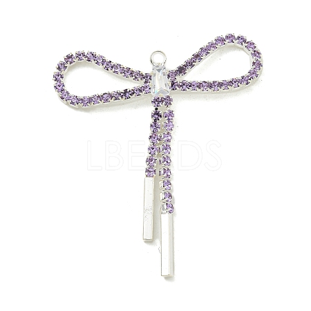Brass Rhinestone Pendants KK-I715-14S-05-1