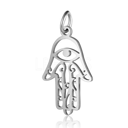 Non-Tarnish 304 Stainless Steel Pendants A-STAS-S105-T557D-1-1