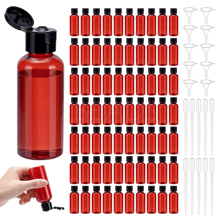 150Pcs PET Plastic Refillale Bottle AJEW-WA0004-23B-1