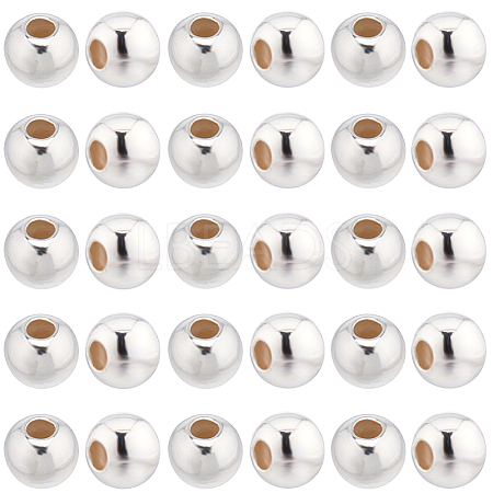 925 Sterling Silver Beads STER-SC0001-26B-1