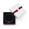 Natural Black Agate(Dyed & Heated) Beads Stretch Bracelets BJEW-JB04801-01-5