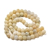 Natural White African Opal Beads Strands G-G905-10A-9