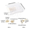 16Pcs Brass Stud Earring Findings KK-FS0001-56G-4