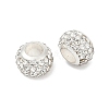 Alloy Rhinestone Clay Pave Beads ALRI-D300-03S-08-2