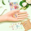 4 Style Transparent Acrylic Beads MACR-YW0001-61-7