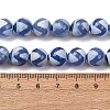 Natural Tibetan Wave Pattern dZi Agate Beads Strands G-B084-A05-02-3