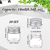 Glass Empty Cosmetic Containers CON-WH0084-41A-2