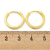 Brass Hoop Earrings EJEW-L211-08C-G-3