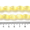 Macaron Color Natural Selenite Beads Strands X1-G-B102-A01-03-4