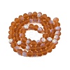 Transparent Glass Beads Strands EGLA-A044-T8mm-MB04-3