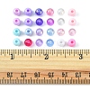 120G 24 Style Transparent & Opaque Acrylic Beads OACR-FS0001-21-5