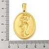 Ion Plating(IP) 304 Stainless Steel Pendants STAS-R231-18G-13-3