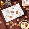 50Pcs Adhesive Wax Stamp Stickers DIY-CP0005-82F-6
