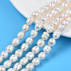 Natural Cultured Freshwater Pearl Beads Strands PEAR-N012-08B-1