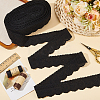15 Yards Cotton Embroidery Bowknot Lace Ribbons OCOR-WH0045-35B-5