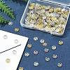 300Pcs 3 Styles Brass Bead Caps IFIN-FS0001-43-8