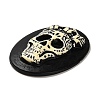 Halloween Opaque Resin Cabochons CRES-F023-01-3