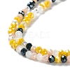 Glass Beads Strands EGLA-A034-M4mm-38-3
