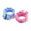 UV Plating Acrylic Beads X-OACR-M022-07-2